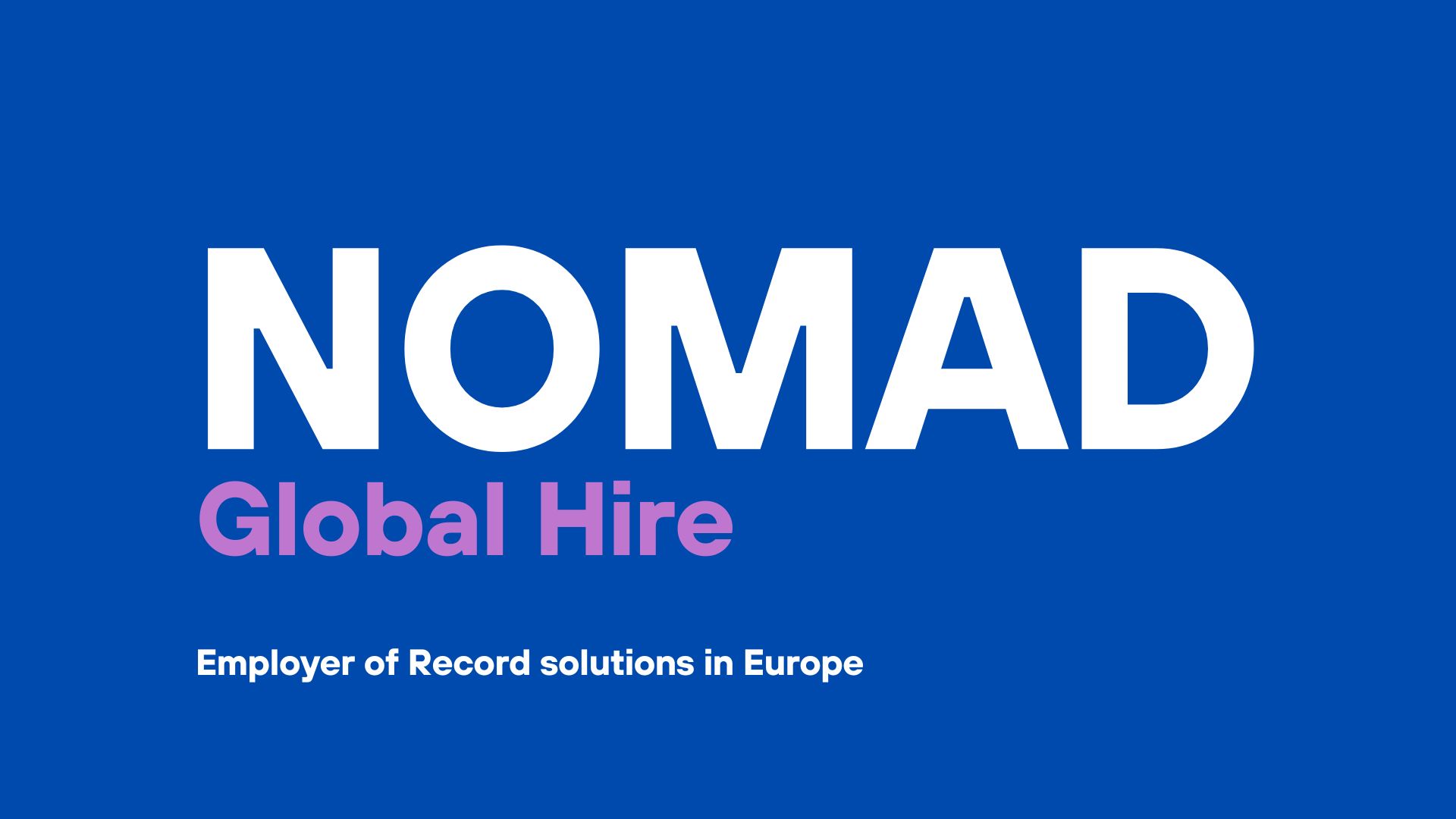 Nomad Global Hire Europe