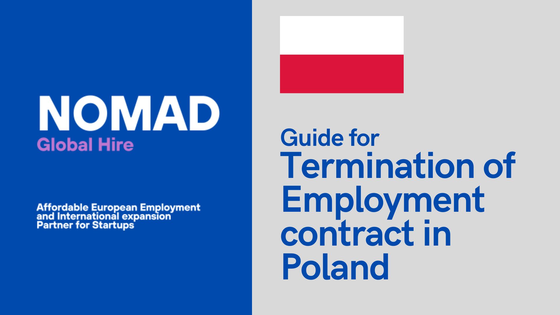 How to Terminate an employment in Poland?