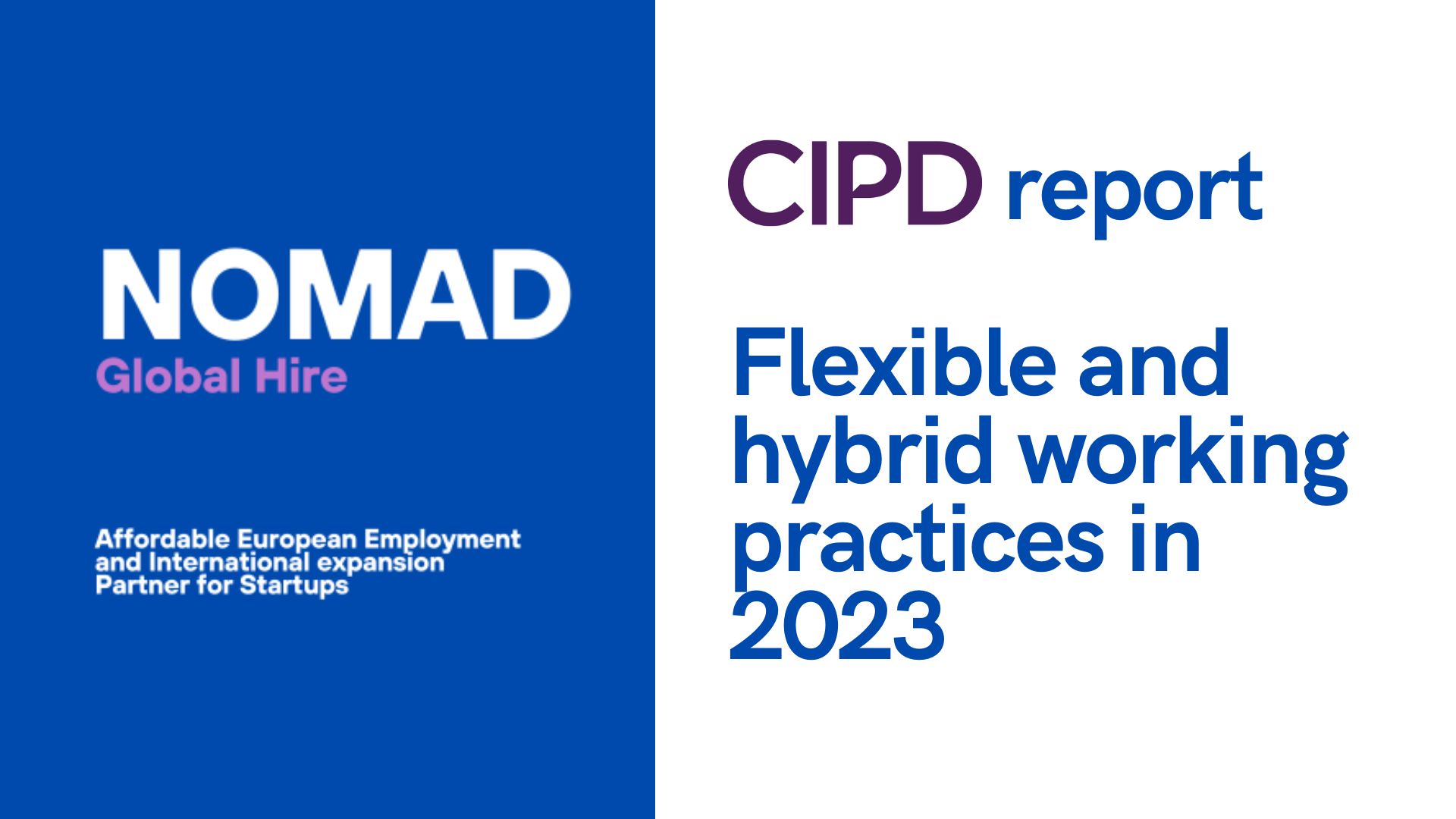 Flexible and Hybrid working practice NomadGlobalHire